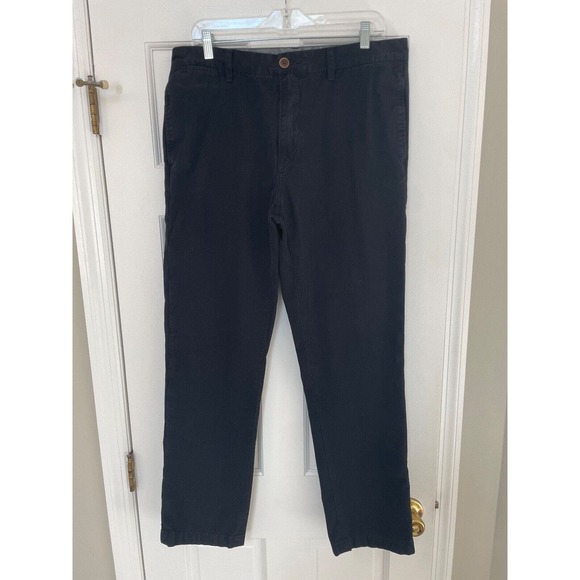 Life After Denim Mens‎ 36x30 Pants Straight Fit Cotton Navy Blue Khaki Chinos - Picture 1 of 4